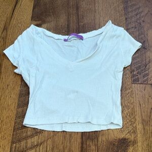 Jac Parker Women’s White Tee Size XS